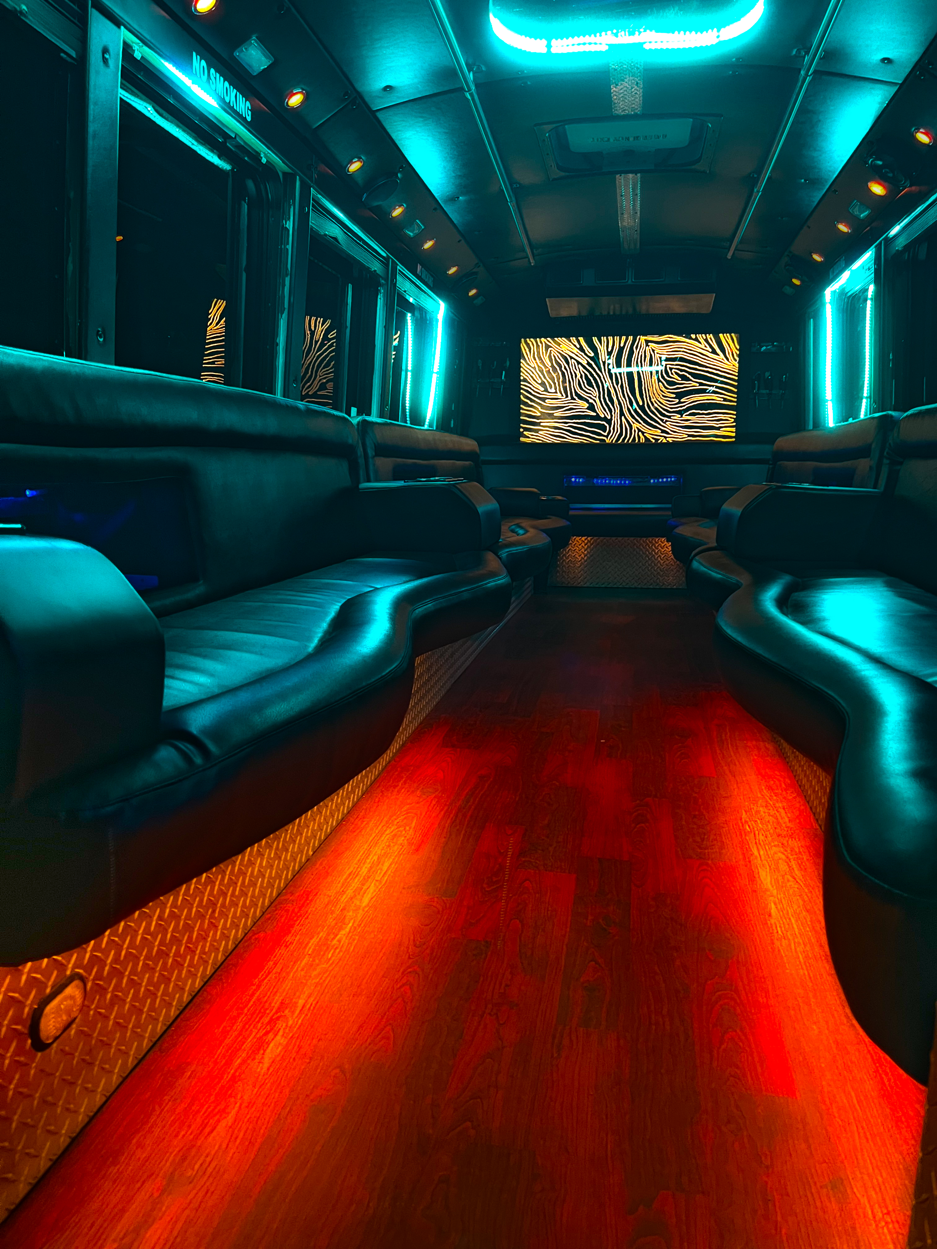 716 Limousine Fleet - gallery image of 20 pax luxury limousine buses